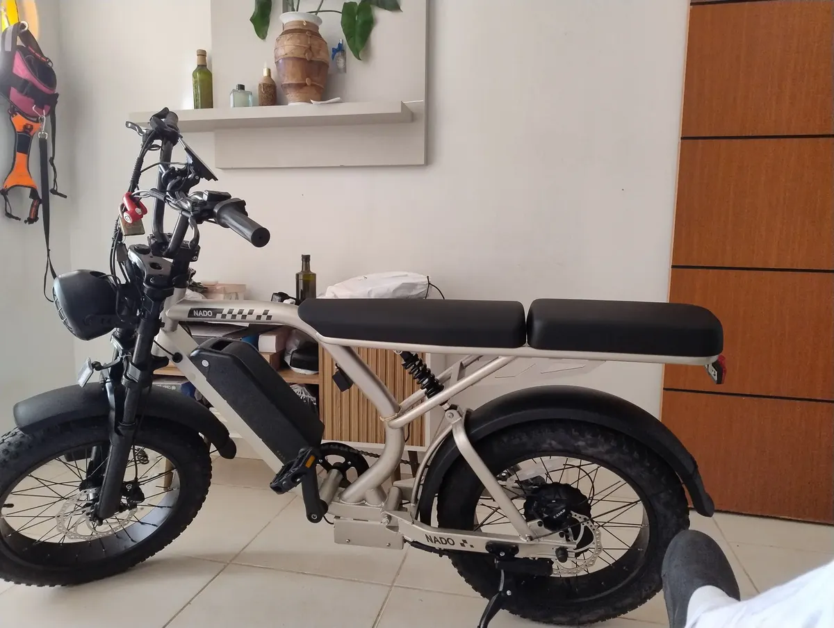Nado K3 Bicicleta Elétrica Scooter 750w Bike Aro20 Lítio 48v